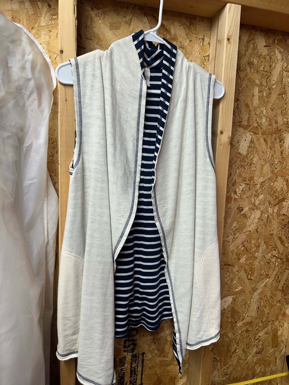 Matilda Jane Full Moon Reversible Vest Cream Navy